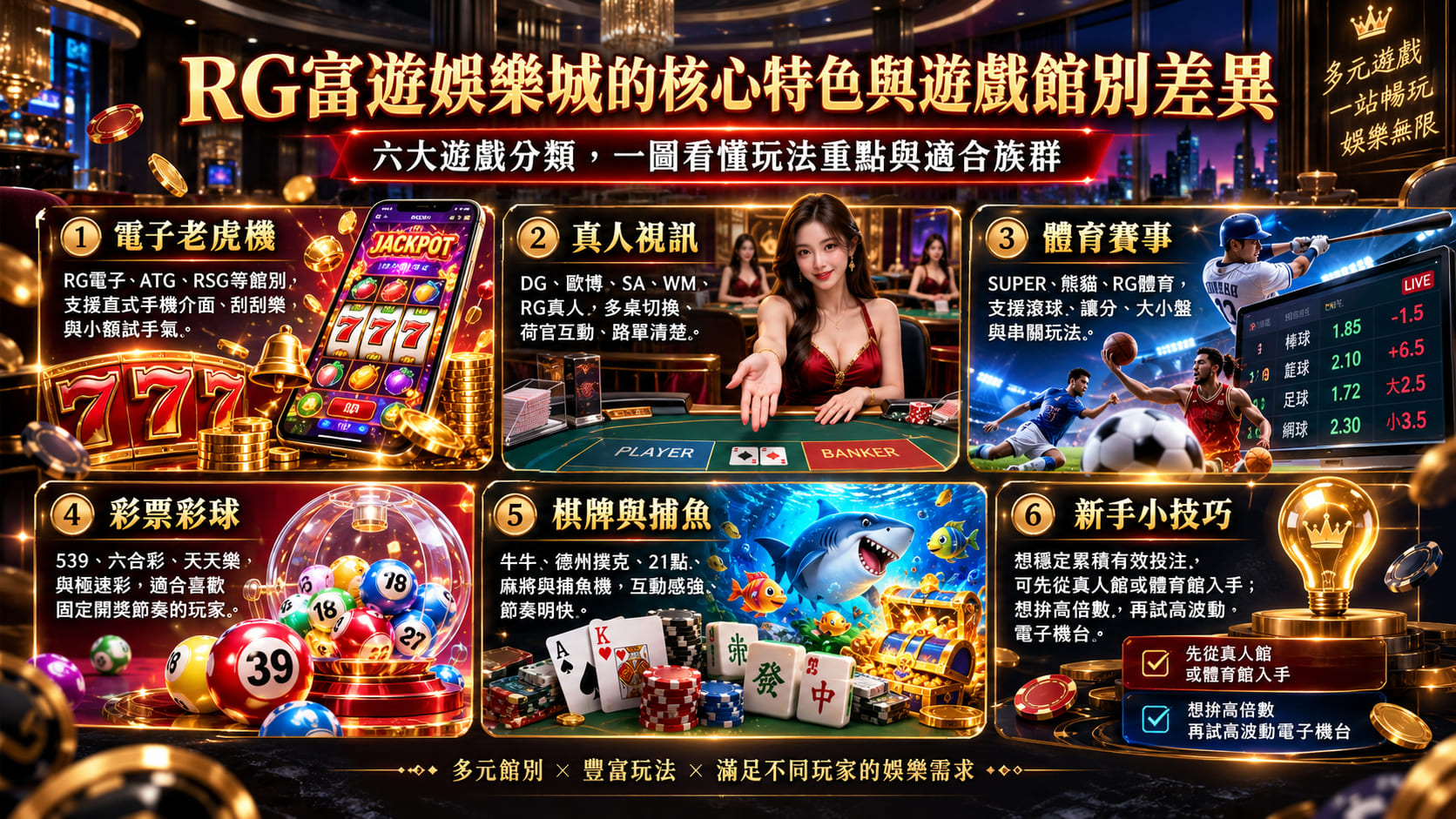 RG富遊有什麼特別之處？從平台介面到功能設計，快速掌握值得關注的細節。